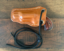 Load image into Gallery viewer, .22 Magnum Leather Neck Holster - Compatible with NAA .22 Mag