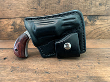 Load image into Gallery viewer, Holster for .22 Mag 1 1/8,1 5/8 barrel with Ammo Pouch - Compatible with NAA .22 Mag 1 1/8”, 1 5/8” barrels(Black)