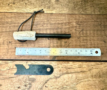 Load image into Gallery viewer, Fire Starter Rod with Deer Antler Handle