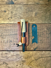 Load image into Gallery viewer, Fire Starter Rod with Antler Handle and Sheath with Striker