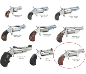 .22 Magnum 1 1/2 in Barrel - Compatible with the NAA Sidewinder