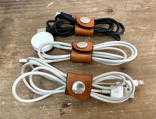 Leather Cord Keeper 3 Pack