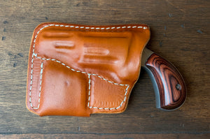 Holster for .22 Mag 1 1/8,1 5/8 barrel with Ammo Pouch - Compatible with NAA .22 Mag 1 1/8”, 1 5/8” barrels