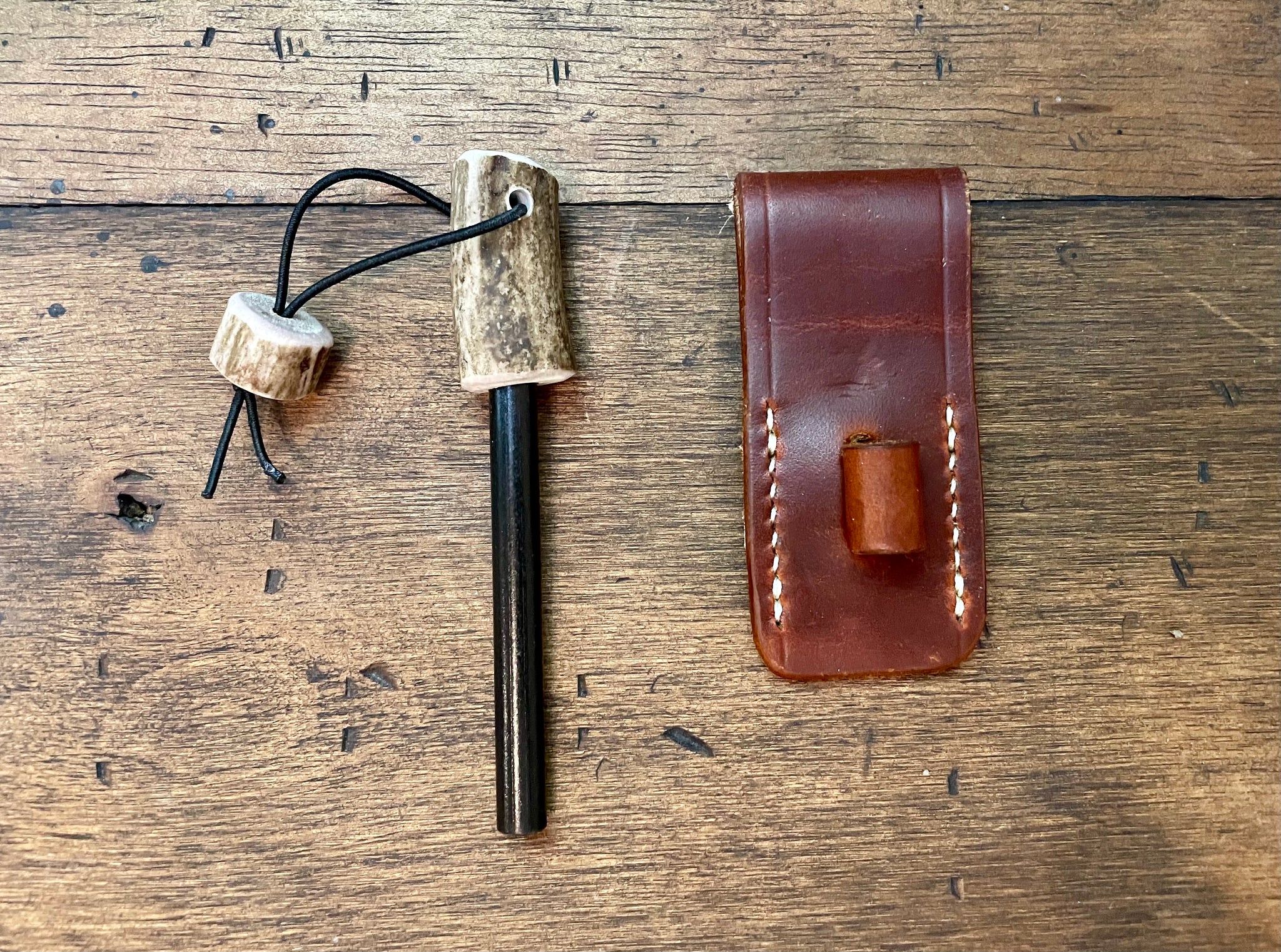 Leather Sheath For Rods