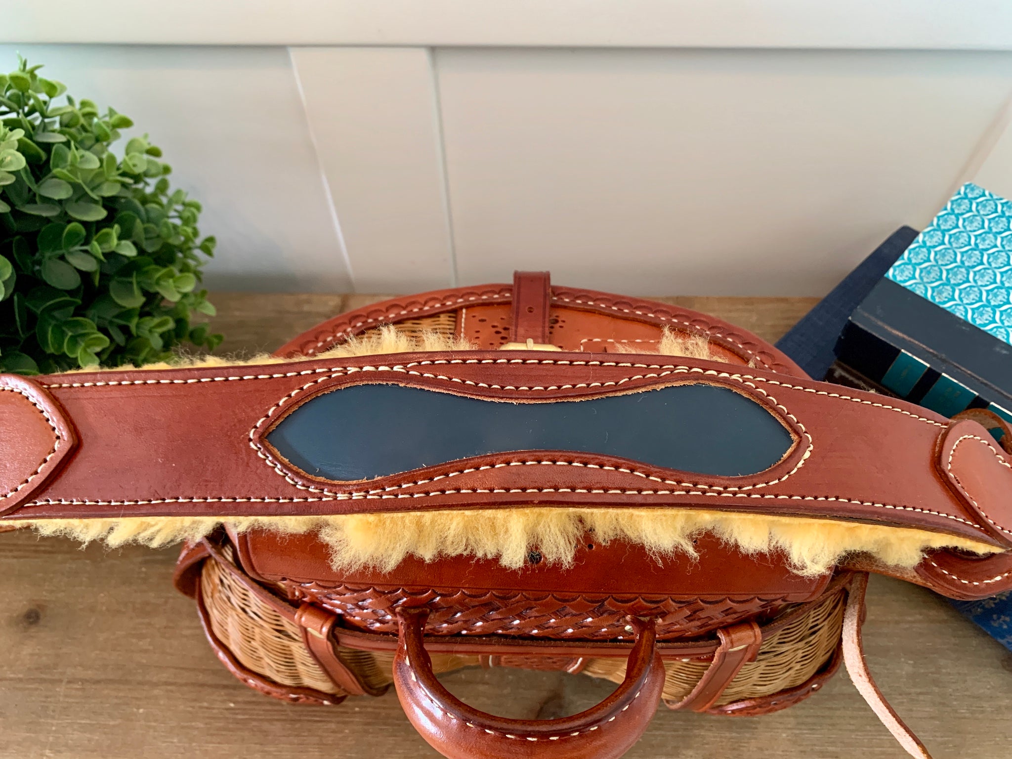 Vintage Restored Fishing Creel – Lost River Leather